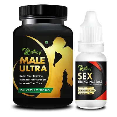 Buy Male Ultra Sexual Capsule With Sensual Combo Long Time Sex Capsule