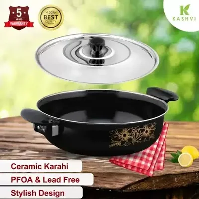 Buy Kashvi Kadai Kadhai Karahi Set Cm Diameter L Capacity