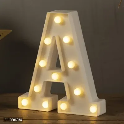 Buy Beliky Light Up Letters A, LED Marquee Letters Lights Sign 26 Alphabet  and 10 Number Big Lights Letter Battery Powered Christmas Decor Letter  Lights (Warm White) Online In India At Discounted Prices