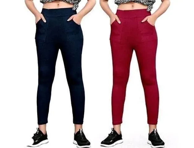 Trendy Cotton Women's Jeans & Jeggings 