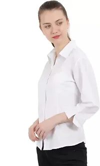 Trendy Cotton Blend Shirt for Women-thumb3