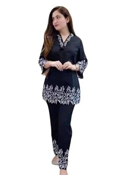 Fancy Rayon Kurta Bottom Set