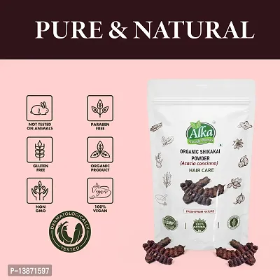 100% Pure  Organic Shikakai Powder-100gm-thumb3