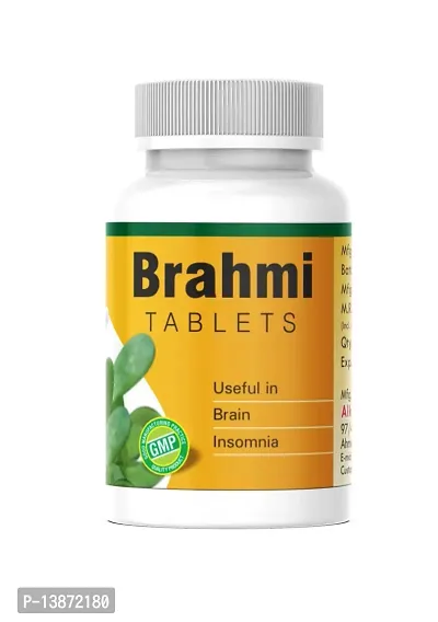 Pure Ayurvedic  Brahmi tablet -60 Tablets-thumb0