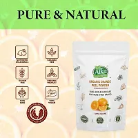 Pure  Organic Orange Peel Powder (Citrus Aurantium)-100gm-thumb3