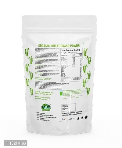 Organic Wheat Grass Powder- 100gm-thumb2