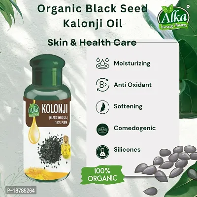 Organic Black Seed / Kolonji Oil -100ml-thumb3