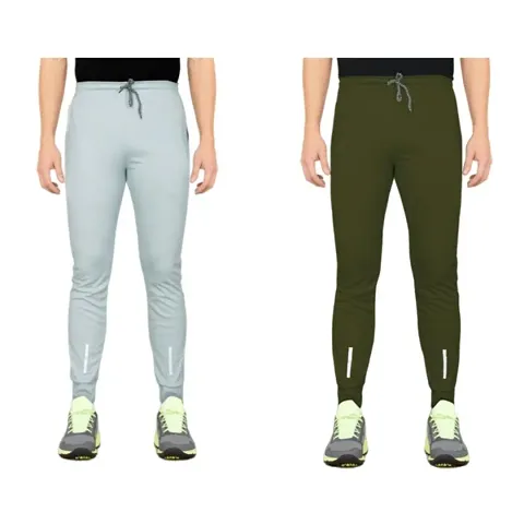 Best Selling Polyester Regular Track Pants For Men 