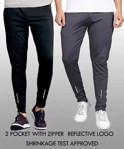 Best Selling Nylon Regular Track Pants For Men 