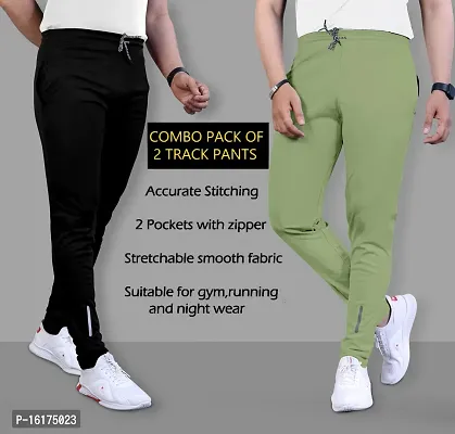 Mens Track Pant Night Pant Pajama Regular fit pant . Pocket both Side. ,.Stylish Stretchable Solid Track Pants For Mens.Soft Lycra Blended Mens Lower Pajama Fo-thumb3
