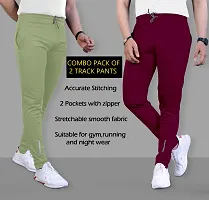 Mens Track Pant Night Pant Pajama Regular fit pant . Pocket both Side. ,.Stylish Stretchable Solid Track Pants For Mens.Soft Lycra Blended Mens Lower Pajama Fo-thumb2