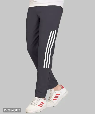 Classic Silk Solid Track Pants for  Men-thumb0