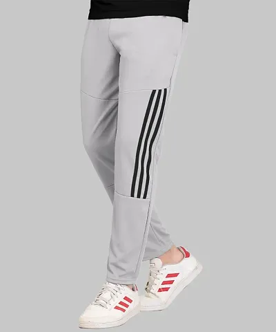 Classic Silk Solid Track Pants for Men