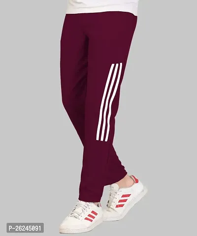 Classic Silk Solid Track Pants for  Men