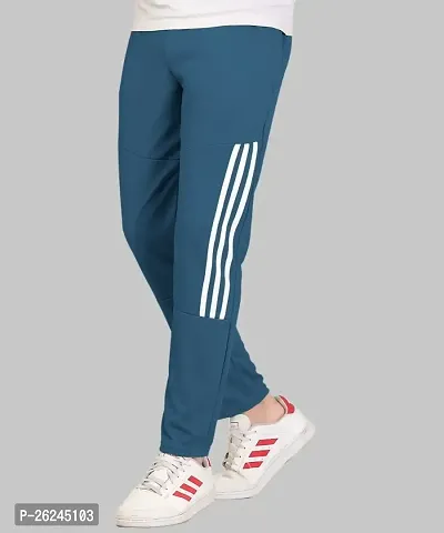 Classic Silk Solid Track Pants for  Men-thumb0