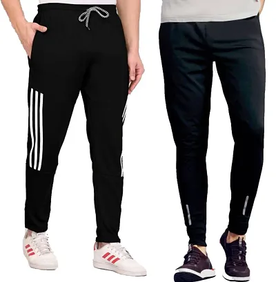 Classic Track Pants for Men Pack of 2