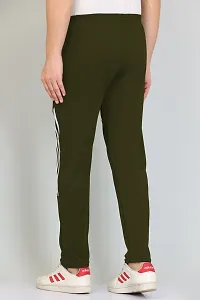 Classic Silk Solid Track Pants for  Men-thumb2