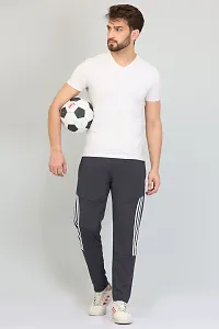 Classic Silk Solid Track Pants for  Men-thumb2