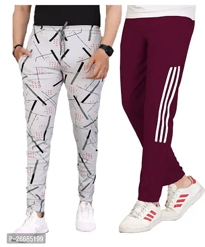 Classic Silk Joggers for Men, Pack of 2