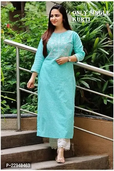 Beautiful Rayon Stitched Kurti For Women-thumb0