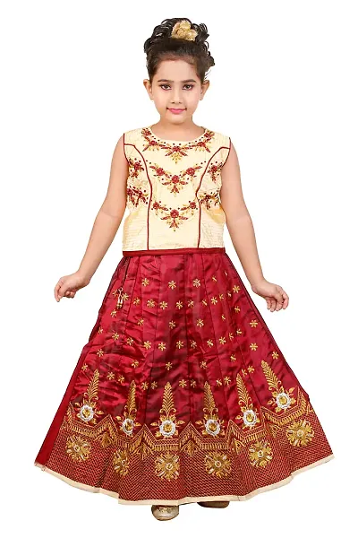 Girl's Baeutiful Lehenga Choli