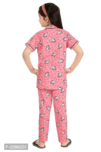 Stylish cotton printed night suit sets-thumb2