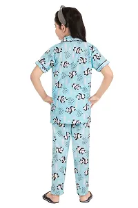 Stylish cotton printed night suit sets-thumb1