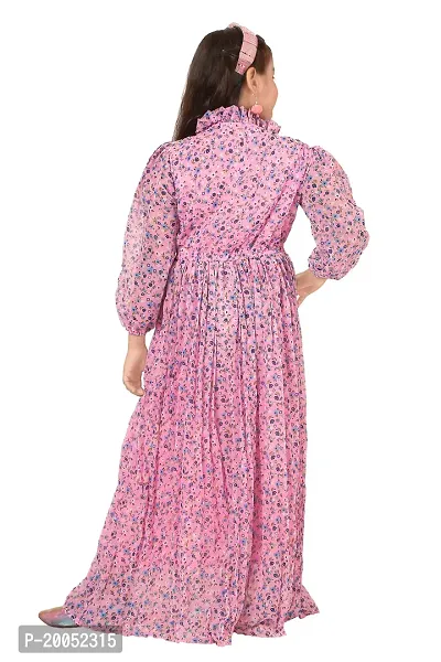 Fabulous floral maxi dress/gowns for girls-thumb2