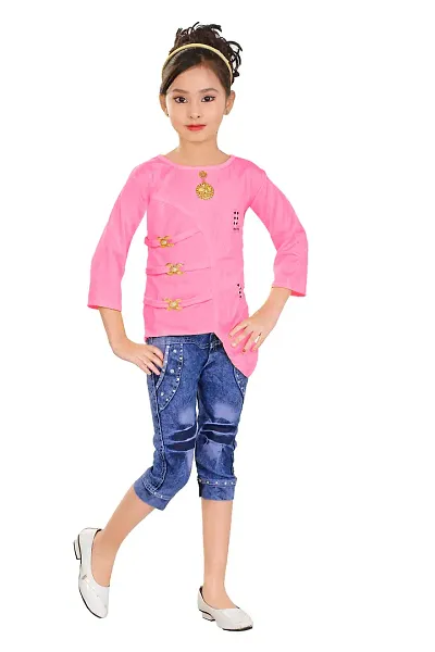 Kids Trendy Summer Clothing Sets For Girls