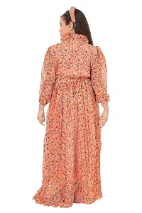 Fabulous floral maxi dress/gowns for girls-thumb1