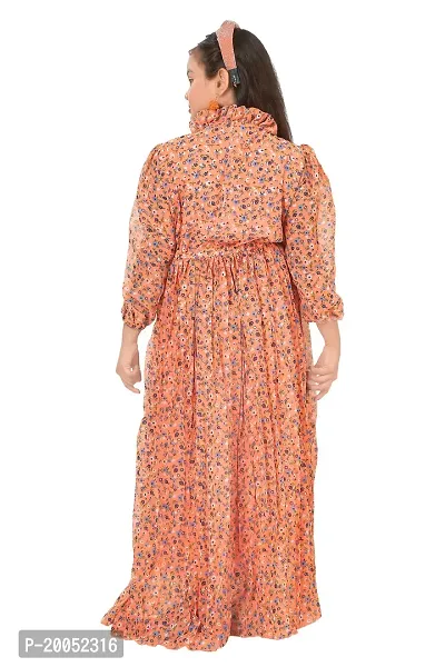 Fabulous floral maxi dress/gowns for girls-thumb2