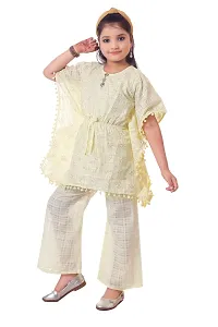 Girls georgette kaftan set-thumb1