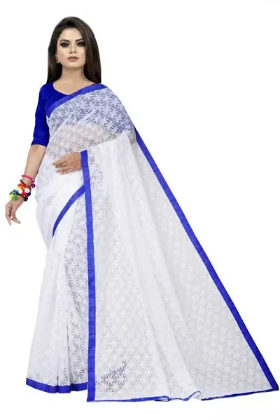 JEQUARD NET BRASSO FANCY SAREE