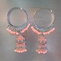 Stylish Jhumar Design Earring Beads Jhumki For Women And Girls-thumb1