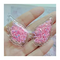 Hair Clips Set Cute Hairpin Transparent Filled With Star For Girls Kids And Baby Pack Of 1 Pair-thumb1