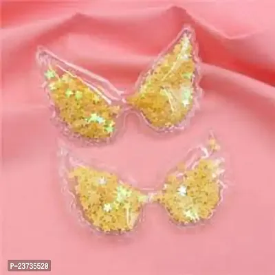 Hair Clips Set Cute Hairpin Transparent Filled With Star For Girls Kids And Baby Pack Of 1 Pair-thumb3