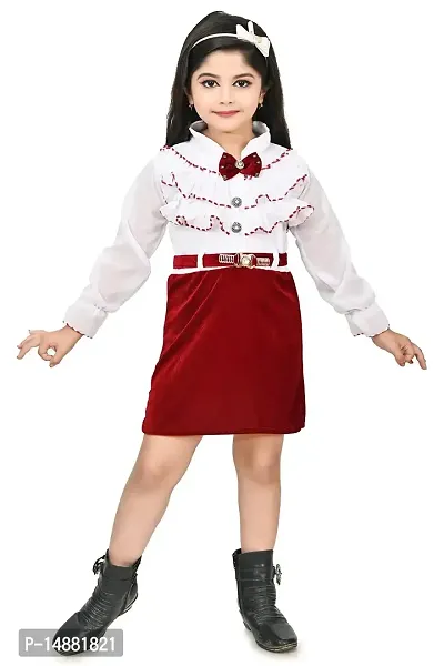 LR GIRLS Air Hostess Mini Frock Dress