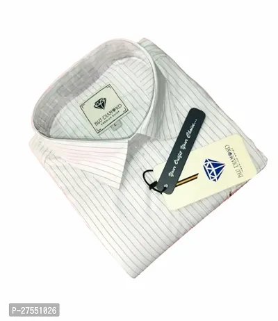 Classic Cotton Blend Formal Shirts for Men-thumb0