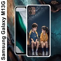 Durable Protective Silicon Back Cover For Samsung Galaxy M13 5G Mobile Phones-thumb1