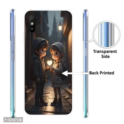 Durable Protective Silicon Back Cover For Redmi 9i Mobile Phones-thumb3