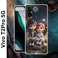 Durable Protective Silicon Back Cover For Vivo T2 Pro 5G Mobile Phones-thumb1