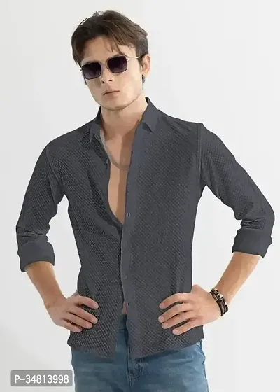 Trendy Cotton Casual Shirt For Men