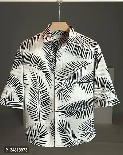 Trendy Cotton Casual Shirt For Men-thumb0