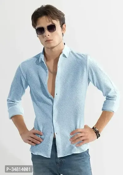 Trendy Cotton Casual Shirt For Men-thumb0