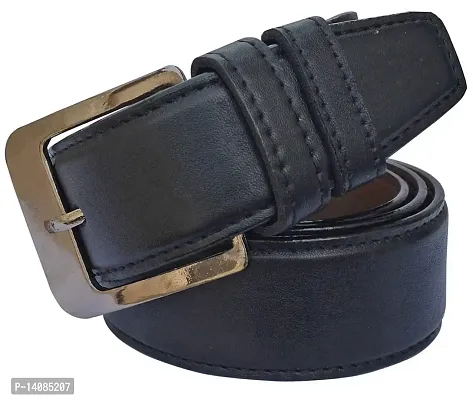 Sunshopping Men's Black And Brown Synthetic Leather Belt Combo-thumb5
