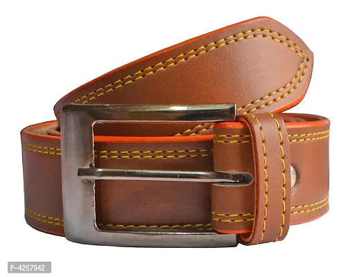 Stylish Synthetic Leather Multicolored Belts For Men Combo-thumb4