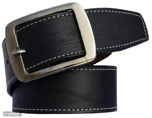Stylish Synthetic Leather Belt For Men-thumb0