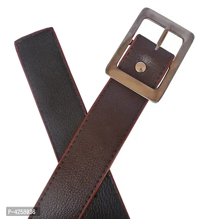Stylish Synthetic Leather Belt For Men-thumb5