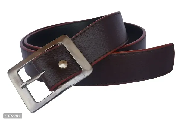 Stylish Synthetic Leather Belt For Men-thumb4