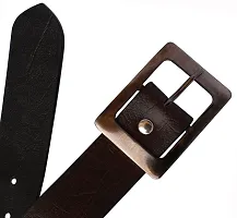 Formal Brown Synthetic Belt For Men-thumb1